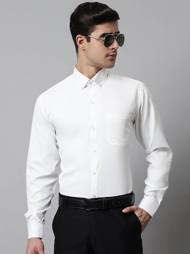 Vaijal Men's Casual Full Sleeve Slim Fit  Cotton Shirt